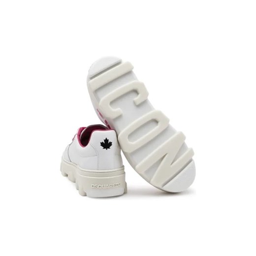 Dsquared2 Skórzane sneakersy Dsquared2 38 Gomez Fashion Store promocyjna cena