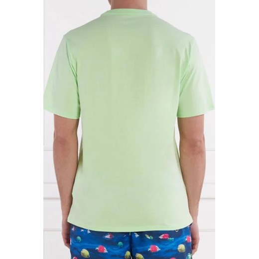 T-shirt męski Guess zielony 