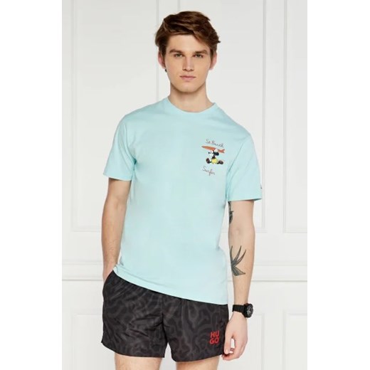 T-shirt męski St.barth z krótkim rękawem z bawełny