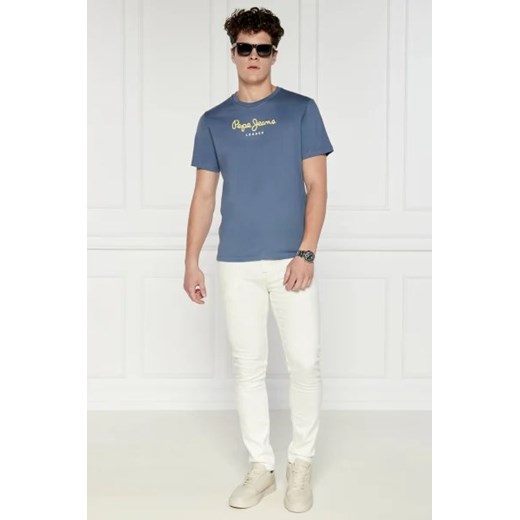 T-shirt męski Pepe Jeans z bawełny 