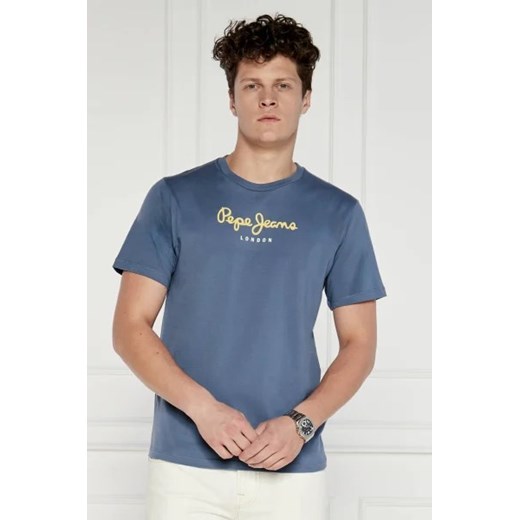 Pepe Jeans London T-shirt eggo | Regular Fit ze sklepu Gomez Fashion Store w kategorii T-shirty męskie - zdjęcie 173114919
