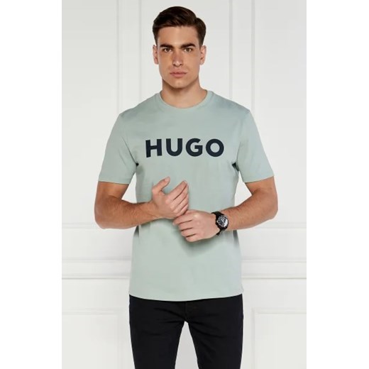 HUGO T-shirt Dulivio | Regular Fit ze sklepu Gomez Fashion Store w kategorii T-shirty męskie - zdjęcie 173114957