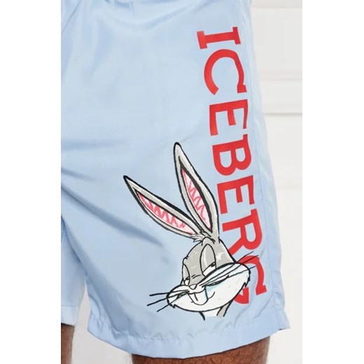 Iceberg Szorty kąpielowe ICEBERG X LOONEY TUNES | Regular Fit Iceberg L Gomez Fashion Store