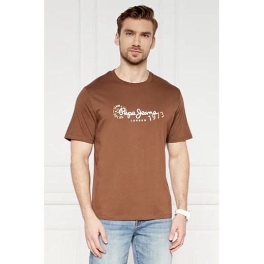 Pepe Jeans London T-shirt | Regular Fit ze sklepu Gomez Fashion Store w kategorii T-shirty męskie - zdjęcie 173115078