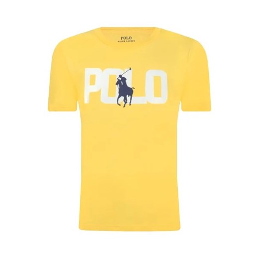 POLO RALPH LAUREN T-shirt | Regular Fit ze sklepu Gomez Fashion Store w kategorii T-shirty chłopięce - zdjęcie 173115486