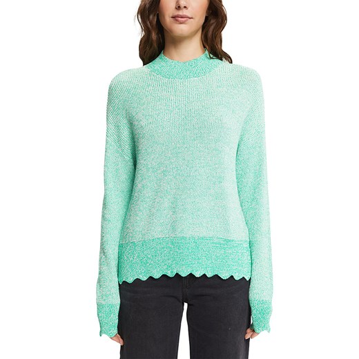 ESPRIT Sweter w kolorze turkusowym ze sklepu Limango Polska w kategorii Swetry damskie - zdjęcie 173115668