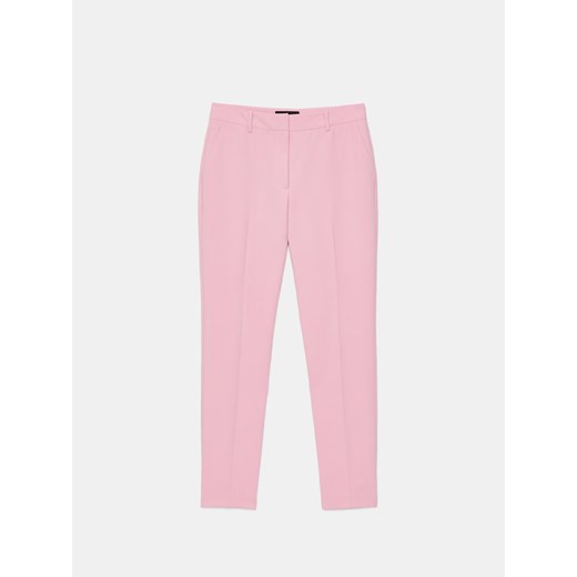 Mohito - Różowe spodnie cygaretki - pastelowy różowy ze sklepu Mohito w kategorii Spodnie damskie - zdjęcie 173118675