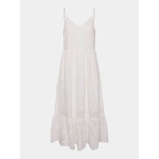 YAS Sukienka letnia Luma 26032686 Biały Regular Fit Yas XL MODIVO