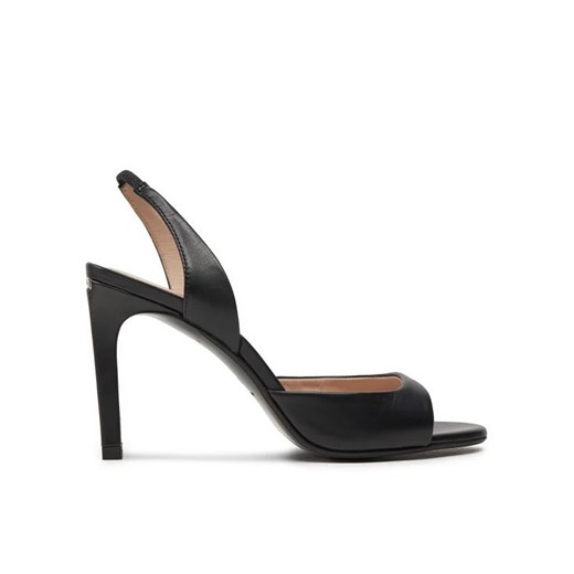 Calvin Klein Sandały Heel D'Orsay Sandal 90 Lth HW0HW02124 Czarny Calvin Klein 39 MODIVO