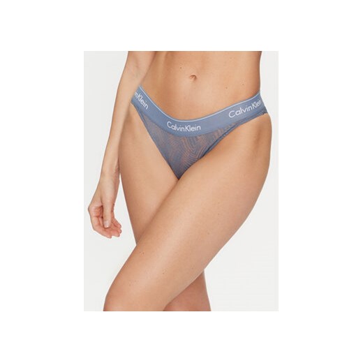 Calvin Klein Underwear Figi klasyczne 000QF7712E Niebieski ze sklepu MODIVO w kategorii Majtki damskie - zdjęcie 173119948
