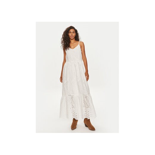 YAS Sukienka letnia Luma 26032686 Biały Regular Fit ze sklepu MODIVO w kategorii Sukienki - zdjęcie 173119989