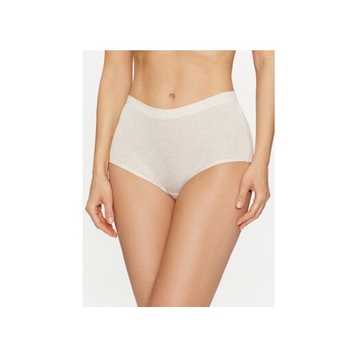 Calvin Klein Underwear Bokserki 000QD5182E Beżowy ze sklepu MODIVO w kategorii Majtki damskie - zdjęcie 173120148