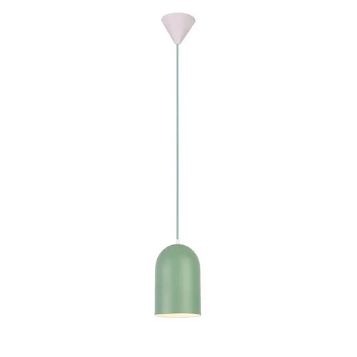 Zielona pastelowa lampa długa nad stół - V015-Suvio Lumes One Size Edinos.pl