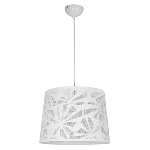 Metalowa lampa wisząca z wzorzystym abażurem - V051-Elosi Lumes One Size Edinos.pl
