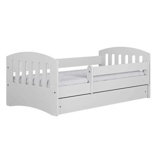 Łóżko jednoosobowe z materacem 80x160 H6-L06 ze sklepu Edinos.pl w kategorii Łóżka dziecięce - zdjęcie 173122058