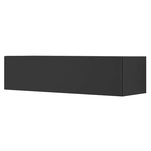 Czarna Wisząca Szafka Pod Tv 120 Cm E0-G64 ze sklepu Edinos.pl w kategorii Szafki RTV - zdjęcie 173122465