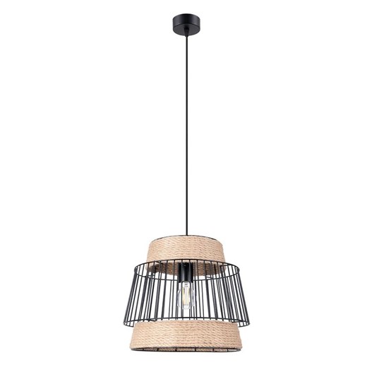 Lampa wisząca boho z drucianym kloszem - 9X A428 D3-N06 ze sklepu Edinos.pl w kategorii Lampy wiszące - zdjęcie 173122656