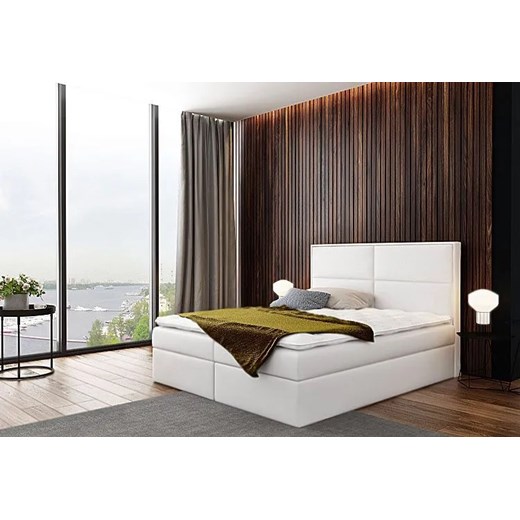 Łóżko kontynentalne Frezja 120x200 - 44 kolory ze sklepu Edinos.pl w kategorii Łóżka i materace - zdjęcie 173122705