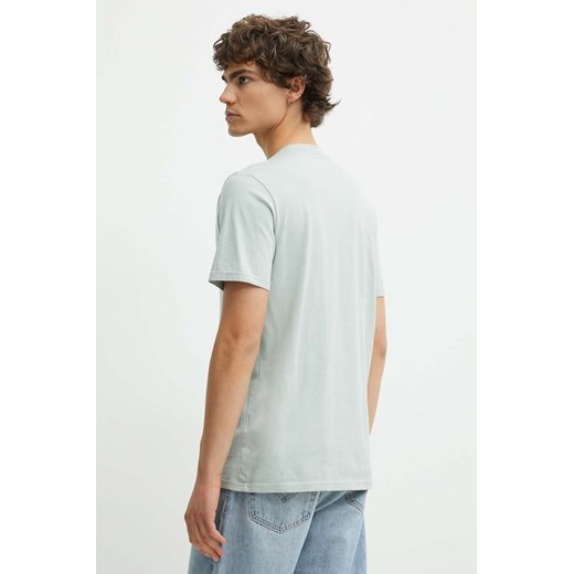 Hollister Co. t-shirt bawełniany męski kolor szary gładki Hollister Co. L ANSWEAR.com