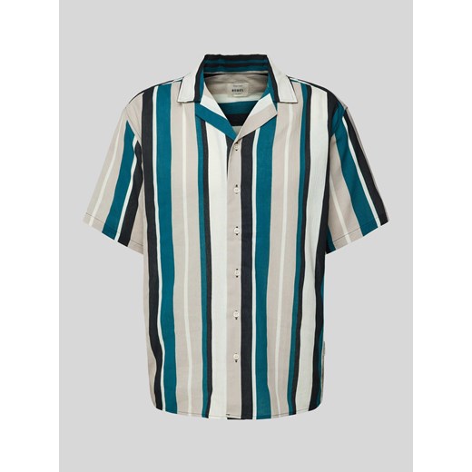 Koszula casualowa o kroju regular fit z kołnierzem z połami model ‘HOWIE’ ze sklepu Peek&Cloppenburg  w kategorii Koszule męskie - zdjęcie 173124139