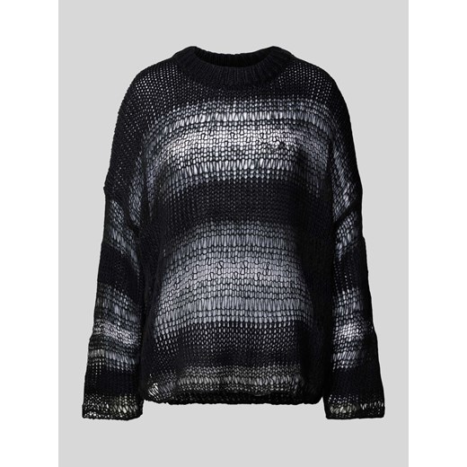 Sweter z dzianiny z ażurowym wzorem ze sklepu Peek&Cloppenburg  w kategorii Swetry damskie - zdjęcie 173124196