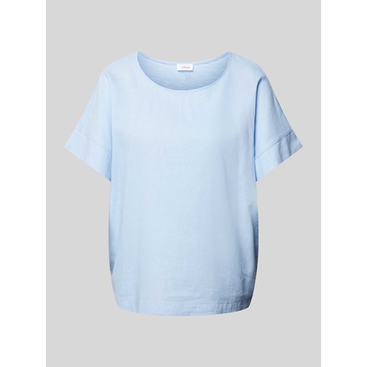 T-shirt z okrągłym dekoltem ze sklepu Peek&Cloppenburg  w kategorii Bluzki damskie - zdjęcie 173124206