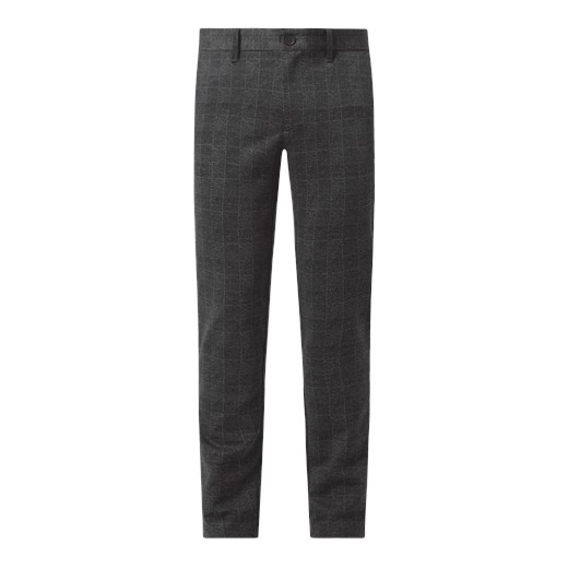 Spodnie o kroju tapered fit z dodatkiem streczu model ‘Mark’ Only & Sons 32/32 wyprzedaż Peek&Cloppenburg 
