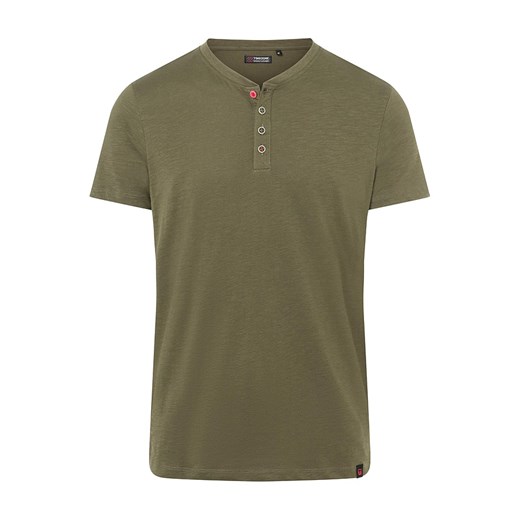 Timezone Koszulka w kolorze khaki ze sklepu Limango Polska w kategorii T-shirty męskie - zdjęcie 173124469