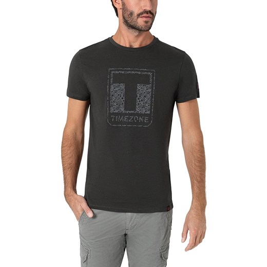 Timezone Koszulka w kolorze czarnym ze sklepu Limango Polska w kategorii T-shirty męskie - zdjęcie 173124495