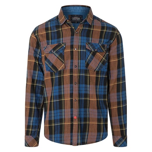 Timezone Koszula - Regular Fit - ze wzorem Timezone XXL okazja Limango Polska