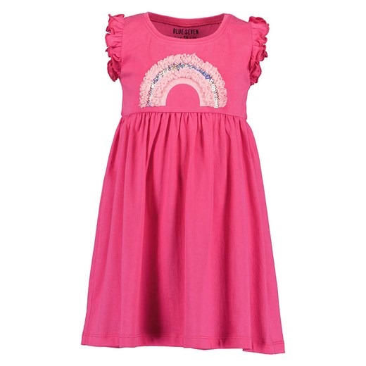Blue Seven Sukienka w kolorze różowym ze sklepu Limango Polska w kategorii Sukienki dziewczęce - zdjęcie 173125029
