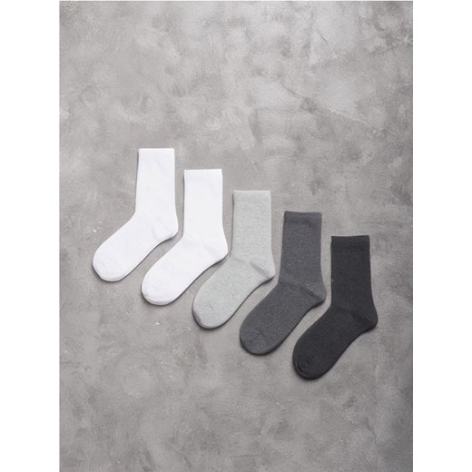 Sinsay - Skarpetki 5 pack - szary Sinsay 39/42 Sinsay