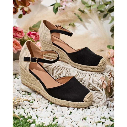 Royalfashion Damskie espadryle na koturnie Mosine Royalfashion.pl 40 promocja royalfashion.pl