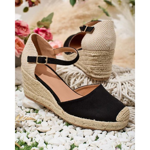 Royalfashion Damskie espadryle na koturnie Mosine Royalfashion.pl 40 okazja royalfashion.pl