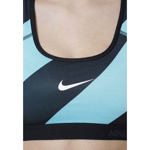 Nike Performance PRO CLASSIC Biustonosz sportowy light aqua/black/white zalando  mat