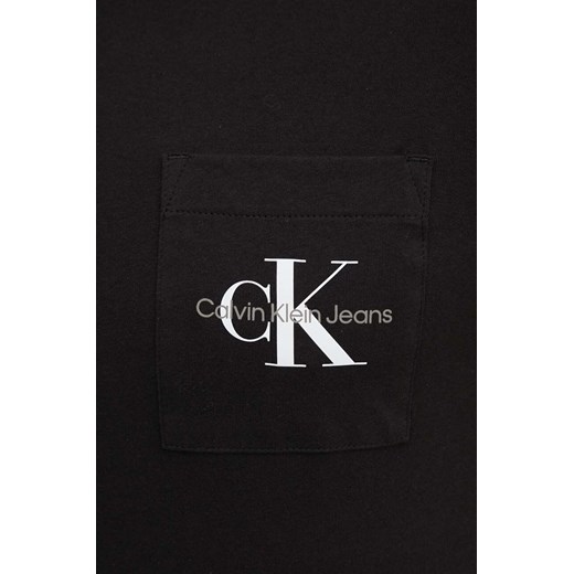 T-shirt męski Calvin Klein z krótkim rękawem w nadruki 