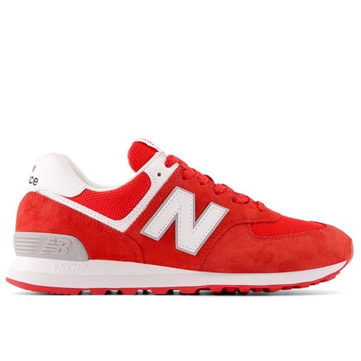 Buty New Balance U574GEE - czerwone ze sklepu streetstyle24.pl w kategorii Buty sportowe męskie - zdjęcie 173134217