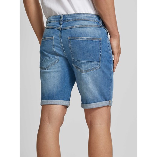 Szorty jeansowe o kroju regular fit z przetarciami model ‘PORTO’ Redefined Rebel S Peek&Cloppenburg 