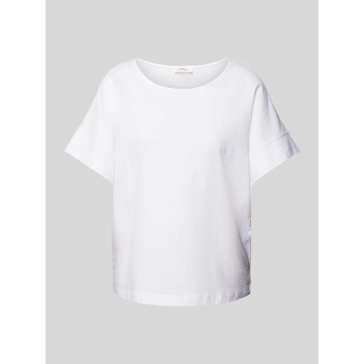 T-shirt z okrągłym dekoltem ze sklepu Peek&Cloppenburg  w kategorii Bluzki damskie - zdjęcie 173134339