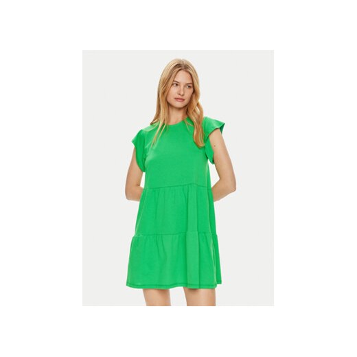 Vila Sukienka letnia Summer 14087541 Zielony Loose Fit ze sklepu MODIVO w kategorii Sukienki - zdjęcie 173136648