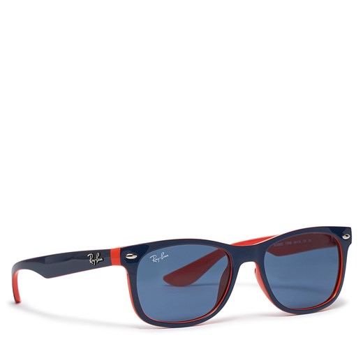 Okulary przeciwsłoneczne Ray-Ban Junior New Wayfarer 0RJ9052S 178/80 Granatowy 48 eobuwie.pl