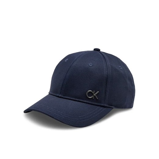 Calvin Klein Czapka z daszkiem Ck Bombed Metal Bb Cap K50K510968 Granatowy Calvin Klein uniwersalny wyprzedaż MODIVO