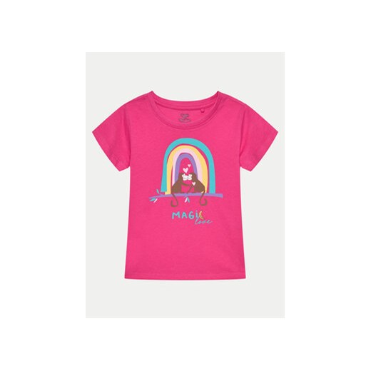 OVS T-Shirt 2036562 Różowy Regular Fit ze sklepu MODIVO w kategorii Bluzki dziewczęce - zdjęcie 173138425