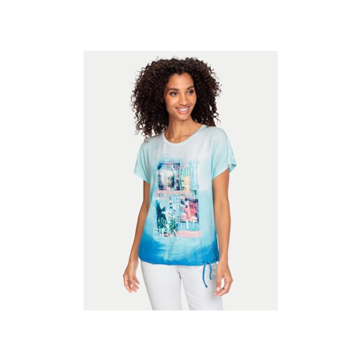 Olsen T-Shirt 11104849 Niebieski Regular Fit ze sklepu MODIVO w kategorii Bluzki damskie - zdjęcie 173138537
