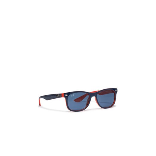 Ray-Ban Okulary przeciwsłoneczne Junior New Wayfarer 0RJ9052S 178/80 Granatowy 48 promocyjna cena MODIVO