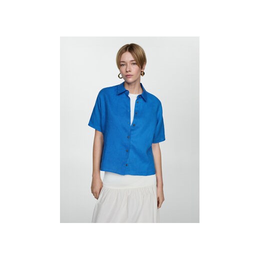 Mango Koszula Pai 77010203 Niebieski Regular Fit ze sklepu MODIVO w kategorii Koszule damskie - zdjęcie 173139025
