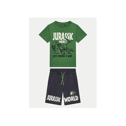 OVS Komplet t-shirt i szorty sportowe 2007294 Zielony Regular Fit ze sklepu MODIVO w kategorii Komplety chłopięce - zdjęcie 173139056
