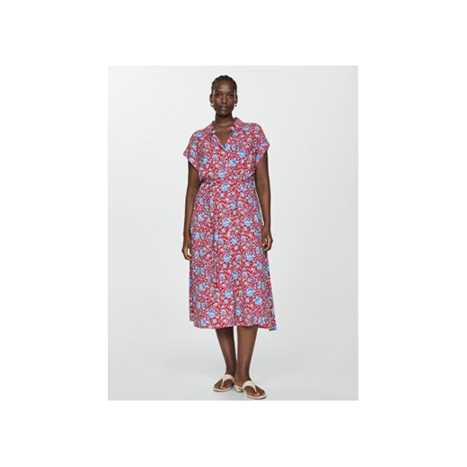 Mango Sukienka koszulowa Apple 67028644 Kolorowy Regular Fit ze sklepu MODIVO w kategorii Sukienki - zdjęcie 173139077