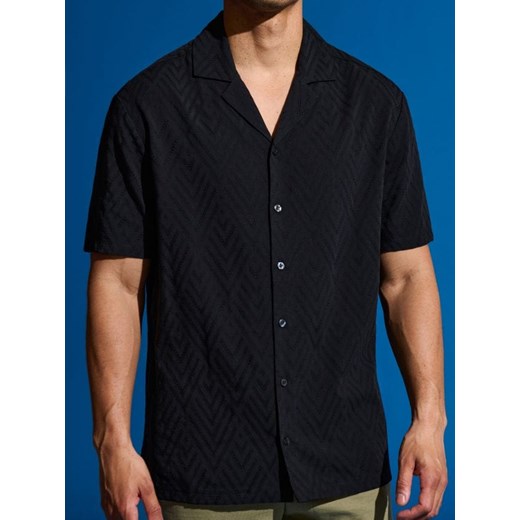 Sinsay - Koszula - czarny ze sklepu Sinsay w kategorii Koszule męskie - zdjęcie 173141555