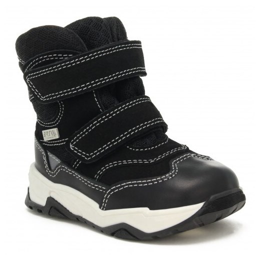 Trzewiki Ocieplane Bartek 1382-R54L, Dla Chłopców, Czarny 25 Wojas